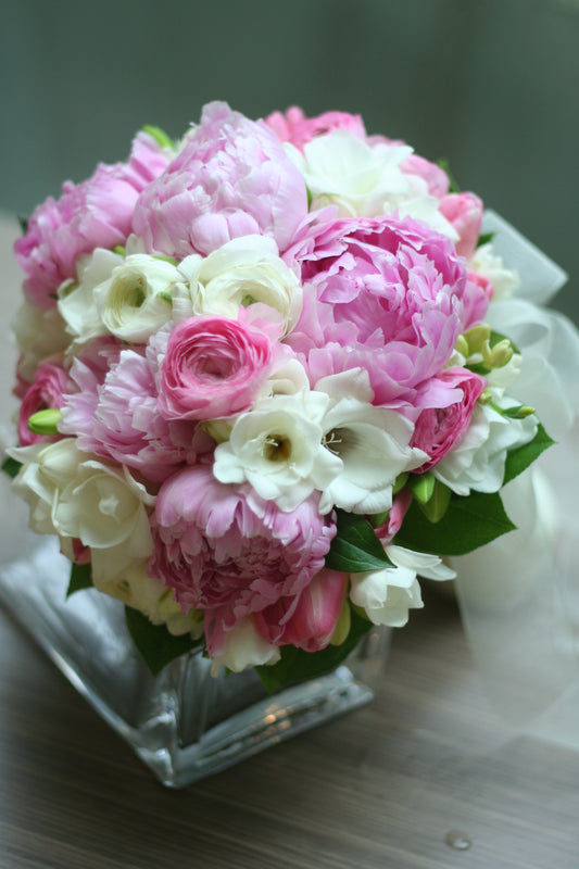 Blushing Bridal Posy