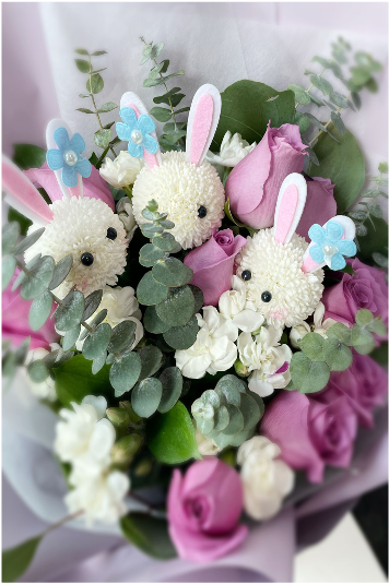 H51 - Whimsical Bunny Bloom