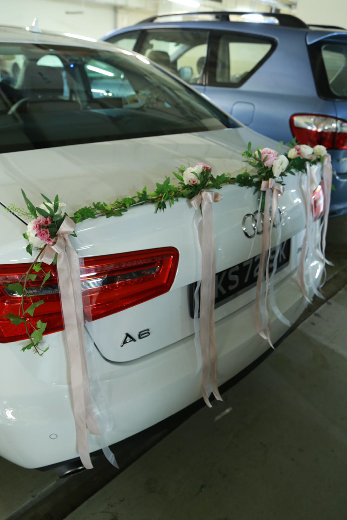 Wedding Car Deco Only